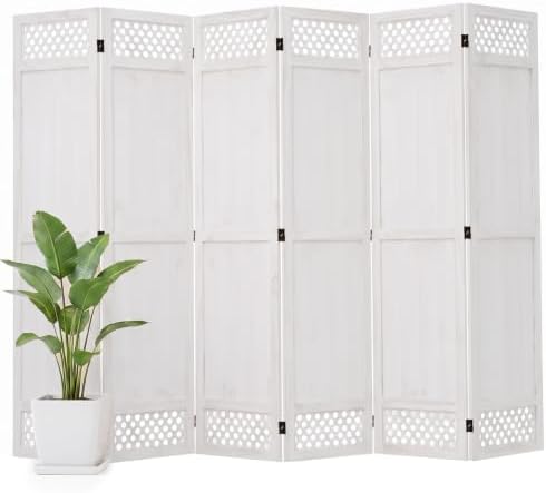 Wood Room Divider Privacy Screen by Shinkael
