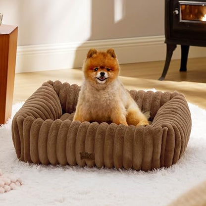 Bedsure ComfyFleece® Cute Dog Bed by BEDSURE