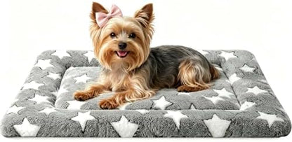 Dog Bed Mat - Soft Crate Pad for Kennel, Durable Pet Bed for Small Dogs & Cats by Unknown