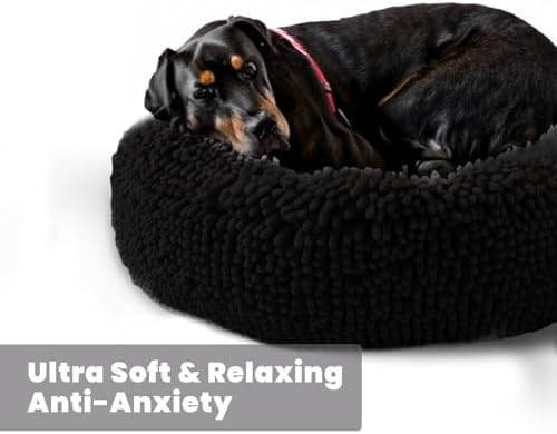 Muddy Mat®Cloud K-9 Bed for Dogs & Cats, Soft & Relaxing Donut Dog Bed - Image 6