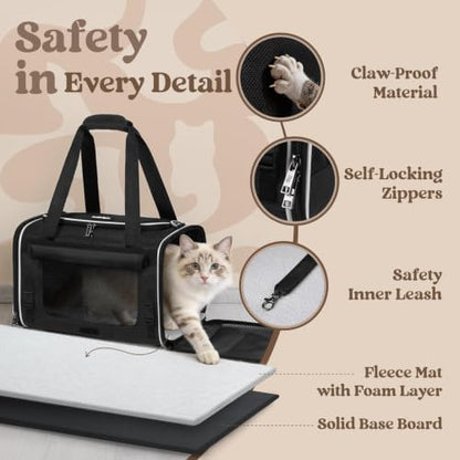 rabbitgoo Cat Carrier Soft - Image 3