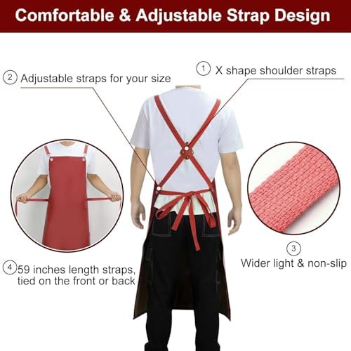 SHEOMERN Waterproof Rubber Aprons - Image 5