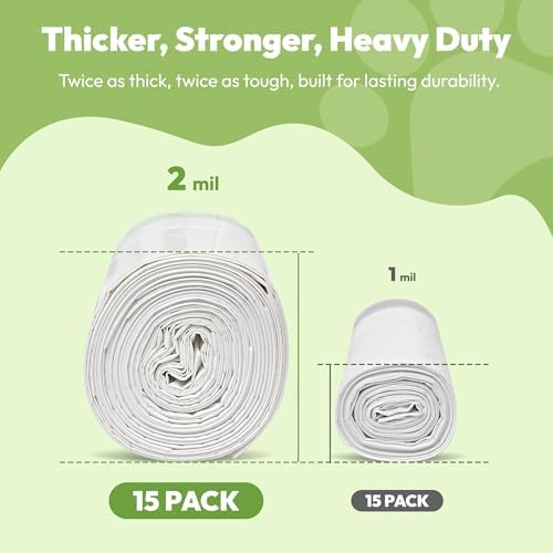 30 Pack Litter Box Liners, Large Drawstring Cat Litter Bags - Image 2