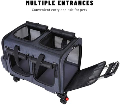 Cat Carrier for 2 Cats, Cat Carrier - Image 4