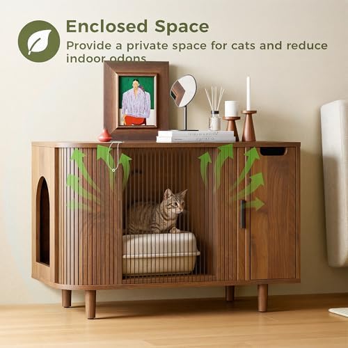 IRONCK 35.4" Cat Litter Box Enclosure - Image 6