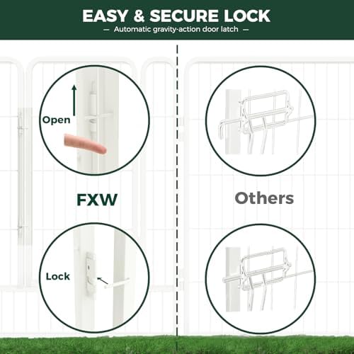 FXW Rollick Dog Playpen, Yard & RV Camping, 16 Panels - Image 4