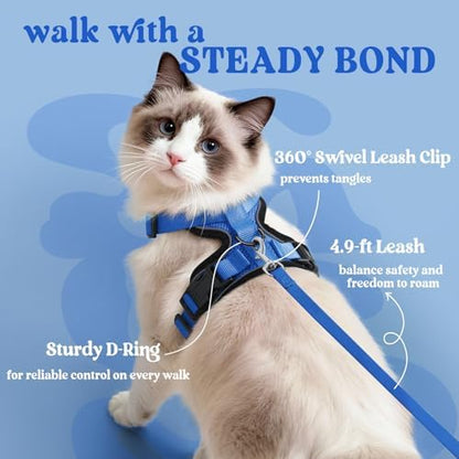 rabbitgoo Cat Harness and Leash Set, Escape Proof Vest - Image 5