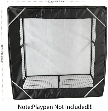 PJYuCien Square Playpen Top Cover - Image 3