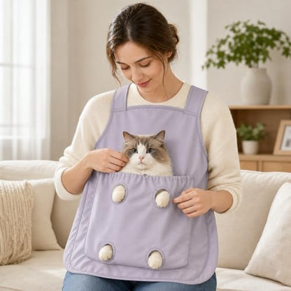 Pet Grooming Apron, Anti-Scratch Cat Holding - Image 4
