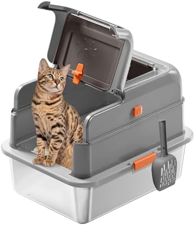Stainless Steel Cat Litter Box by FZZOR