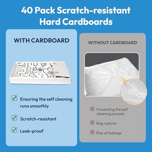 40 Pack Cat Litter Bags, Compatible - Image 4