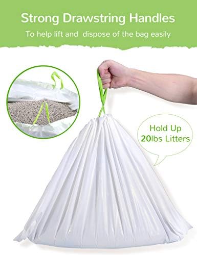 Cat Litter Liners Large, Jumbo Drawstring Extra Durable Pet Cat Pan Liners - Image 4