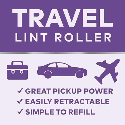 Scotch-Brite Retractable Lint Rollers 2-Pack, Portable Travel-Size Lint Removers - Image 3