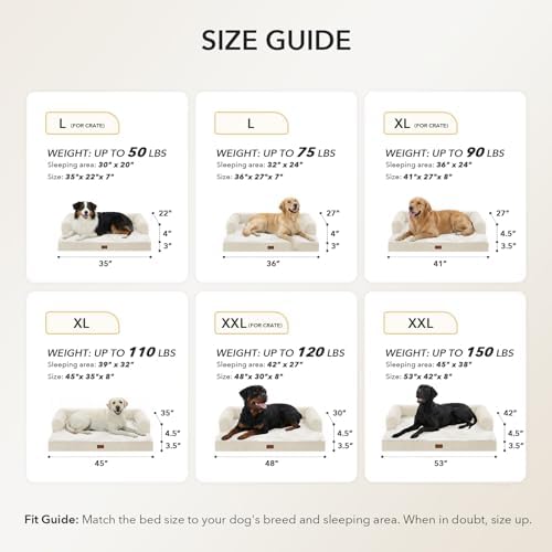 Orthopedic Washable Dog Bed for Extra Large Dogs - Image 5