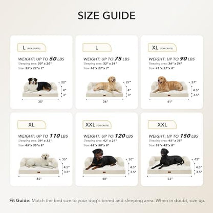 Orthopedic Washable Dog Bed for Extra Large Dogs - Image 5
