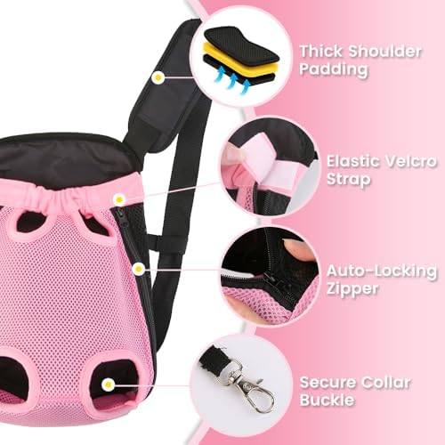 Mosago Dog Backpack Carrier, Front Chest Carrier - Image 5