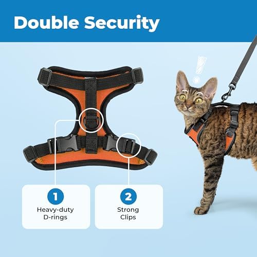 Voyager Escape-Proof Step-in Cat Harness & Leash - Image 5