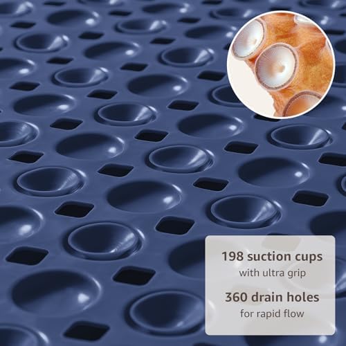 OTHWAY Bath Tub Shower Mat Non Slip, Bathtub Floor Liner Mats - Image 3