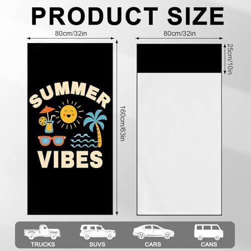 2 Pack Car Towels Seat Cover - Image 3