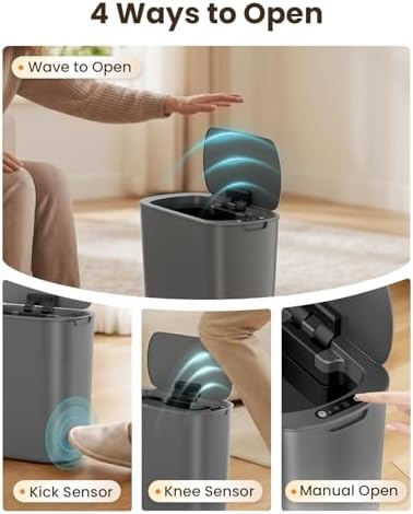 Cesun 5 Gallon Automatic Bathroom Trash Can - Image 2