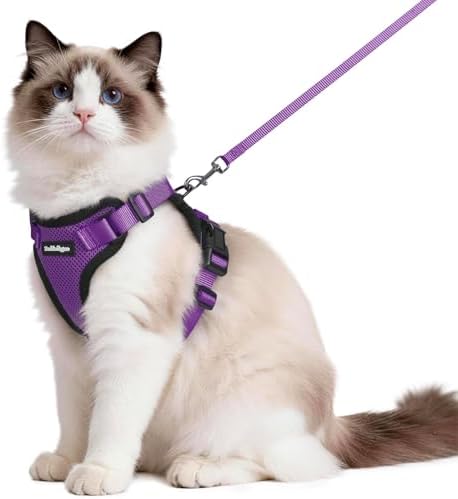 rabbitgoo Cat Harness and Leash Set, Escape Proof Vest by rabbitgoo