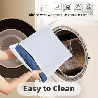 TYUU Small Bathroom Rugs Non Slip Washable Bath Rugs Super Absorbent Bathroom - Image 5
