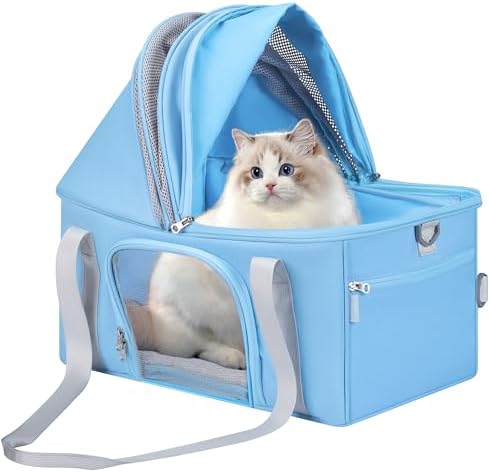 BurgeonNest Top-Expandable Cat Carrier by Lifelongfriendsbelovedfamily