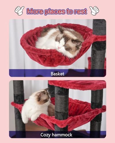 Gitelsnour Cat Tree, Big Condo Hammock GCT030BR - Image 5