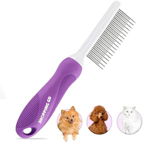Detangling Pet Comb for Dogs & Cats by Shopping+GD