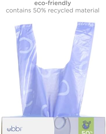 Ubbi Disposable Diaper Sacks, Lavender Scented, Easy-To-Tie Tabs, Diaper - Image 3