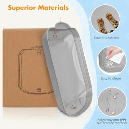 BKNOOU 2 Pack Self Cleaning Litter Box Waterproof Pads - Image 3