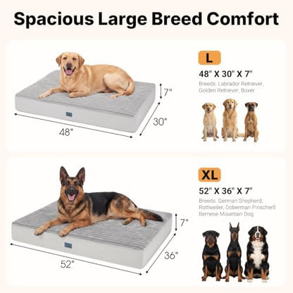 Veehoo Orthopedic Memory Foam Dog Bed - Image 4