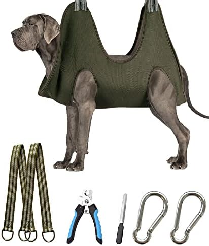 Kkiimatt 10 in 1 Pet Grooming Hammock Harness by Kkiimatt