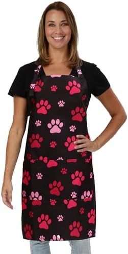 Plum Hill Waterproof Dog Grooming Apron, Groomer Apparel, Pet Washing Smocks by PlumHill