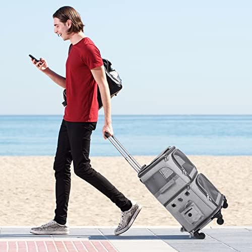 HOVONO Double-Compartment Cat Backpack Carrier - Image 7