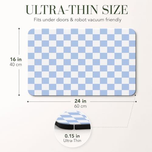 Natural Diatomaceous Earth Bath Mat, Ultra Thin Quick Dry Floor Rug - Image 3