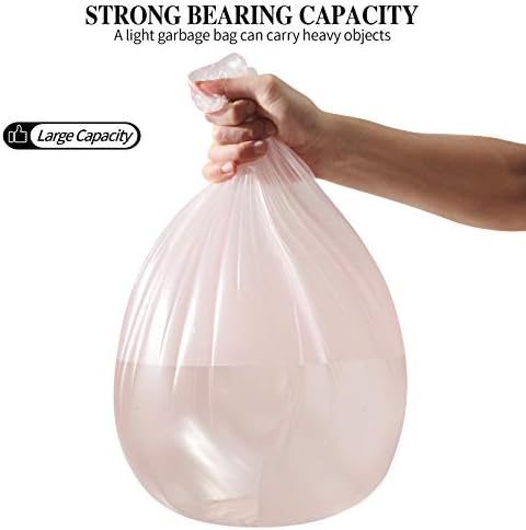 5 Rolls Small Trash Garbage Bags, 4 Gallon 100 Counts - Image 4