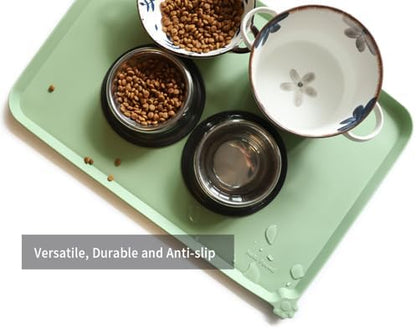 Hoki Found Large Silicone Pet Food Mats Tray - Image 4