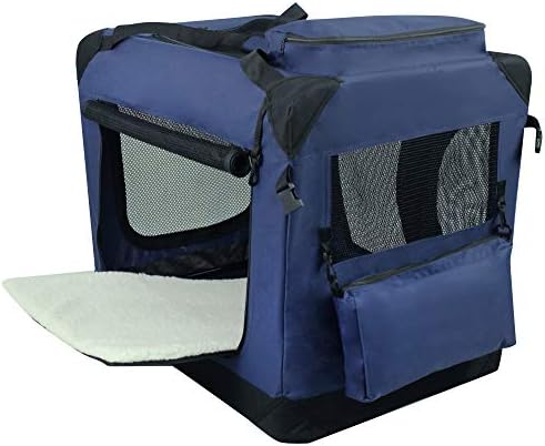 EliteField 3-Door Soft Dog Crate - Image 2