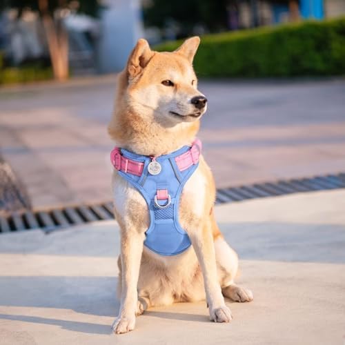 PHOEPET No Pull Dog Harness, Unique Colors Reflective Adjustable Dog Vest - Image 3