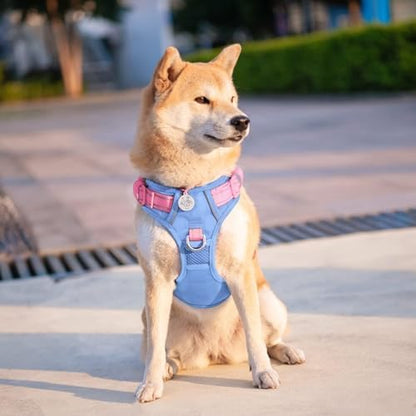 PHOEPET No Pull Dog Harness, Unique Colors Reflective Adjustable Dog Vest - Image 3