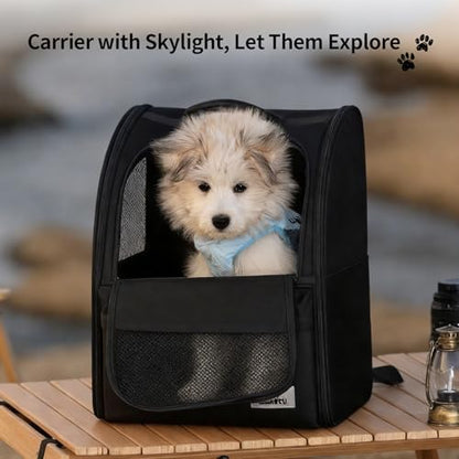 wakytu Cat Carrier Backpack, Pet Backpack Carrier - Image 6