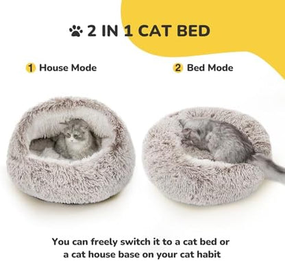 CATISM Cat Bed, Cat Beds for Indoor Cats - Image 3
