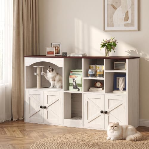 HOOBRO Cat Litter Box Enclosure by HOOBRO