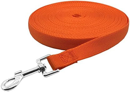 Nylon Training Dog Leash for Small Medium Large Dogs, 15ft 20ft 30ft 50ft Long - Image 3