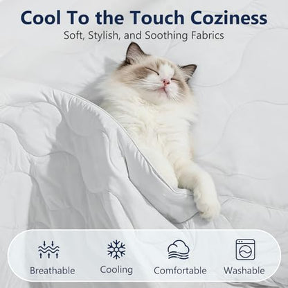 MIXJOY Cooling Blanket for Medium Dogs Breathable, Dual-Sided - Image 3