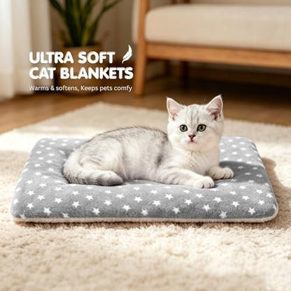 4 Pack Cat Bed Mat, Washable Sleeping Pad - Image 2