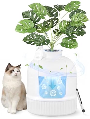 Feandrea Plant Cat Litter Box Enclosure by FeandreabySONGMICSHOME
