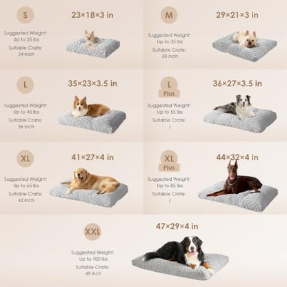 EHEYCIGA Washable Dog Beds Medium Sized Dog, 29x21 Inch Pet Bed - Image 3