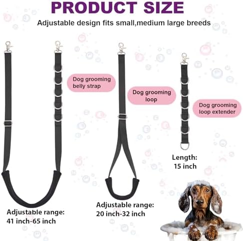 Dog Grooming Belly Strap - Image 2